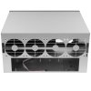 Корпус для майнинга ExeGate EX270771RUS Pro 8-430 (без БП, 2*USB, 4*fan 120мм, места под: 8 видеокарт, 2 БП)
