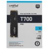 Накопитель SSD Crucial T710 1Tb PCIe Gen5 NVMe 2280 M.2 SSD CT1000T710SSD8