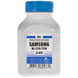 Тонер Samsung ML-1210/1520/1610/40/60/1710/2010/216x/SCX-4x00/3x00 (фл, 85г) B&W Light фас России