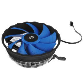 Вентилятор для корпуса Gembird D12025S12L-CF черный, 120 мм, 1200 об/мин, 20.5 дБ, 3 pin