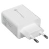 Сетевое зарядное устройство Rexant Type-C + USB 3.0 с Quick charge, белый