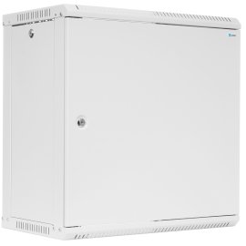 Шкаф настенный серии Pro, 12U 600x600, стеклянная дверь