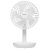 Вентилятор настольный DUX 60-0214 USB, белый, 6 Вт