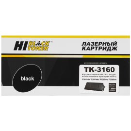 Тонер-картридж Hi-Black (HB-TK-3160) для Kyocera P3045dn/P3050dn/P3055dn, 25K, с/ч (увелич. ресурс)