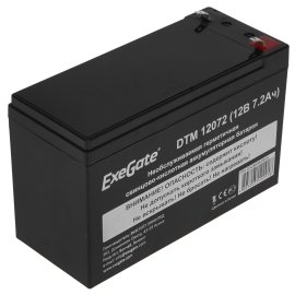 Батарея ExeGate EP160757RUS GP 12120/EXG12120 (12V 12Ah) клеммы F2