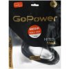 Кабель GoPower VGA (m)-VGA (f) 3м ПВХ черный Premium Zip-Lock c подвесом (1/50)