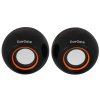 Акустическая система 2.0 ExeGate EX287053RUS Disco 180 (питание USB, 2х3Вт (6Вт RMS), 100-20000Гц, черный)