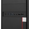 Компьютерный корпус ExeGate EX277439RUS Minitower MA-371X Black, mATX (без БП)