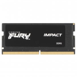Оперативная память Kingston Fury Impact, DDR5, 16GB (1x16 GB), 5600 MHz, CL40, SO-DIMM