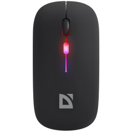 Мышь проводная Defender Azora MB-241 черный, 1200 dpi, USB, кнопки - 3