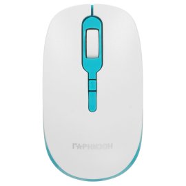 Мышь беспроводная Qumo Kevlar M26 черный, 1600 dpi, радиоканал, USB, кнопки - 4