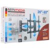 Кронштейн для телевизора Arm Media PARAMOUNT-40 черный 26"-65" макс.50кг настенный поворот и наклон