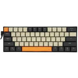 Клавиатура проводная Defender Hawk GK-418, USB, черный/белый