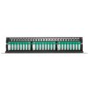 Патч-панель UTP 19" 48 port кат.5e ExeGate разъем KRONE&110 (dual IDC), 1U, RoHS, черный