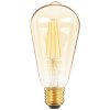 Лампа светодиодная филаментная Gauss Smart Home DIM E27 ST64 Golden 7 Вт 1/10/40