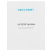 Разветвитель - сплиттер Vention HDMI 19F/2x19F на 2 монитора ACBG0