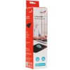 Коврик для мыши Genius G-Pad 230S. Нескользящая резиновая основа с микротекстурированной гладкой поверхностью. Размер: 230 x 2.5 x 190 мм. серый