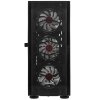 Компьютерный корпус Ginzzu GL300 FAN 12CM RGb*4 USB 3.0 Window