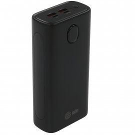 Портативный аккумулятор Cactus CS-PBFSJA-30000 30000mAh 4.5A 2xUSB-A/USB-C черный