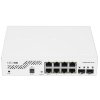 Коммутатор MikroTik CSS610-8G-2S+IN, 8×1 Гбит/с + 2×10 Гбит/с SFP+, управляемый