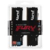 Оперативная память Kingston Fury Beast, DDR5, 64Gb (2x32Gb), 6000MHz, CL30, DIMM, с радиатором, RGb, черный