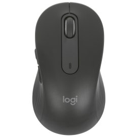 Мышь проводная Logitech B100 черный, 1000 dpi, USB, кнопки - 3