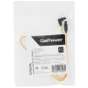Кабель а/в GoPower Длина 0.5 м Разъемы SATA (m)-SATA (m) черный/оранжевый