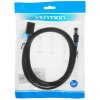 Патч-корд удлинитель Vention прямой SSTP cat.6, RJ45 - 2м. черный