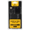 Переходник HDMI-VGA Cablexpert A-HDMI-VGA-04, 19M/15F, провод 15см