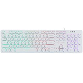 Клавиатура проводная A4Tech Bloody B865N механическая серый/черный USB for gamer LED