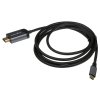 Кабель-адаптер USB3.1 Type-Cm --> HDMI A(m) 4K@60Hz, 1.8m, Telecom TCC008T-1.8M