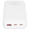 Портативный аккумулятор Perfeo Powerbank LAPTOP 65W 20000 mAh/LED дисплей/PD+QC 3.0/2Type-C/1 USB,max 65W/белый