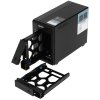 SMB QNAP TS-253E-8G NAS, 2-tray w/o HDD. 2xHDMI-port. 4-core Celeron J6412 2-2.6 GHz, 8Gb DDR, 2x2.5Gb LAN, 2 x M.2 2280 PCIe Gen 3 x2, 2x USB 3.2 Gen 2 (10Gbps) Port, 2x USB 2.0 port