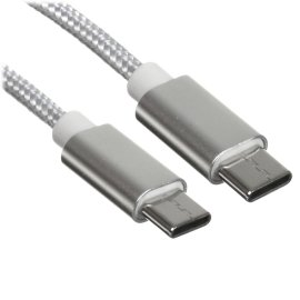Кабель USB-Type-C Rexant 3A/nylon/grafit/1m