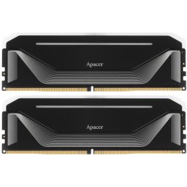 Оперативная память Apacer Nox, DDR5, 32Gb (2x16 Gb), 6000 MHz, CL38, DIMM, радиатор, RGb, черный
