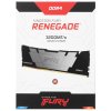 Оперативная память Kingston Fury Renegade, DDR4, 32Gb (2x16Gb), 3200MHz, CL16, DIMM, с радиаторами, серый/черный
