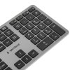Клавиатура беспроводная Gembird KBW-3, USB, серебристый/черный