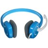 Наушники с микрофоном Logitech H150 синий/белый 1.8м накладные оголовье (981-000454)
