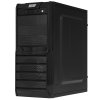 Компьютерный корпус ExeGate EX278396RUS Miditower ExeGate XP-329S Black, ATX, (XP400, Black,120мм), 2*USB, Audio