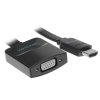 Мультимедиа конвертер Vention HDMI > VGA + аудио, гибкий, плоский