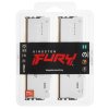 Оперативная память Kingston Fury Beast RGb, DDR5, 64Gb (2x32Gb), 6000MHz, CL36, DIMM, с радиаторами, RGb, белый