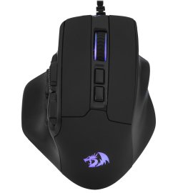 Мышь проводная REDRAGON Aatrox черный, 12400 dpi, USB, кнопки - 15