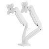 Кронштейн для мониторов Onkron G160 BW черный/белый 13"-32" макс.10кг настольный поворот и наклон верт.перемещ.