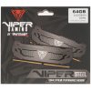Оперативная память Patriot Viper Steel, DDR4, 64GB (2x32GB), 3200MHz, CL16, DIMM, радиатор, черный