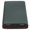 Портативный аккумулятор OLMIO QL-10, 10000mAh, 22.5W, QuickCharge3.0/PowerDelivery, LCD, серый