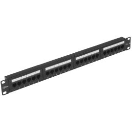 Патч-панель FTP 24хRJ-45 кат.5E 1U 19дюйм SUPRLAN 10-0402