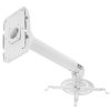Универсальное настенное крепление Wize WTH 4765 для УКФ проектора, расст. между крепеж. отверст. 320мм, наклон +15/-15°,вращение 360°, кабельный канал, длина штанги 475 - 655 мм, нагрузка 10 кг, белый