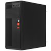 Компьютерный корпус Miditower ExeGate UN-605B Black, ATX, (без БП), 2*USB, Audio, замок блокировки кнопки питания