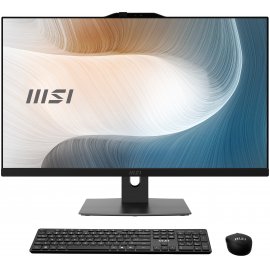 Моноблок MSI Modern AM273QP AI 1UM-005XRU, черный, 27" WQHD 2560x1440 Core Ultra 5 125U (1.3) 16Gb SSD512Gb Graphics CR noOS 2.5Gigabit WiFi BT 120W клавиатура мышь Cam (9S6-AF0111-005)