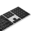 Клавиатура беспроводная Satechi Slim X3 Bluetooth Backlit Keyboard, Bluetooth, Серебристый ST-BTSX3S-RU